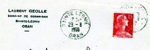 Oran enveloppes pub 1076